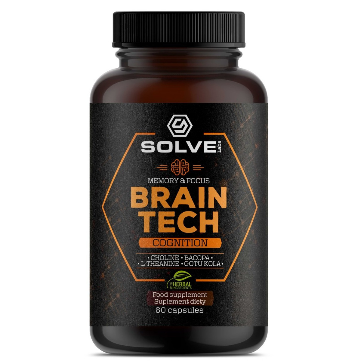 Solve Labs Brain Tech suplement diety, 60 kaps./1 opak.