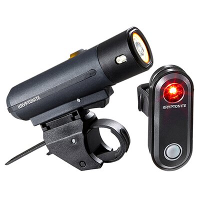Zestaw lampek rowerowych KRYPTONITE Street F-300 Avenue R-30 Set