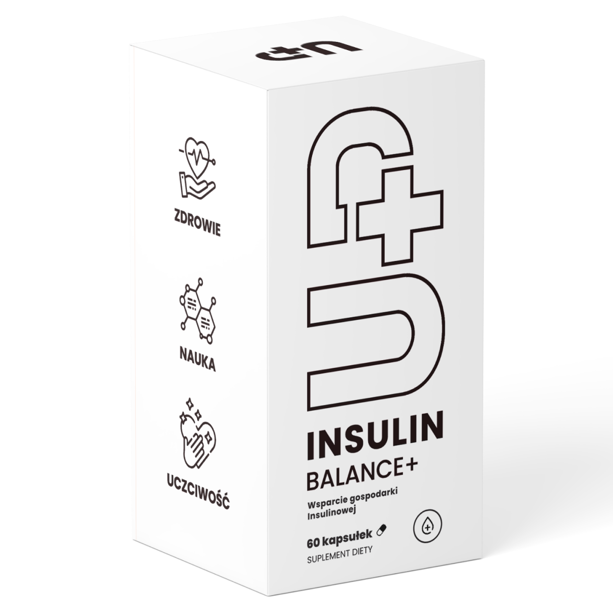UP Health Pharma UP Insulin Balance+ suplement diety wsparcie gospodarki insulinowej, 60 kaps./1 opak.
