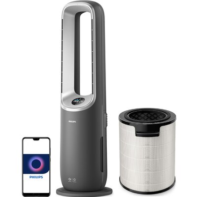 Oczyszczacz powietrza z wentylatorem PHILIPS AMF870/15 Air Performer z funkcją grzania Wi‑Fi