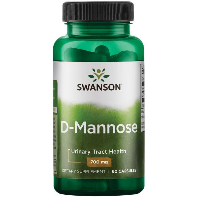 D-Mannose 700 mg/60 kaps.(Swanson)
