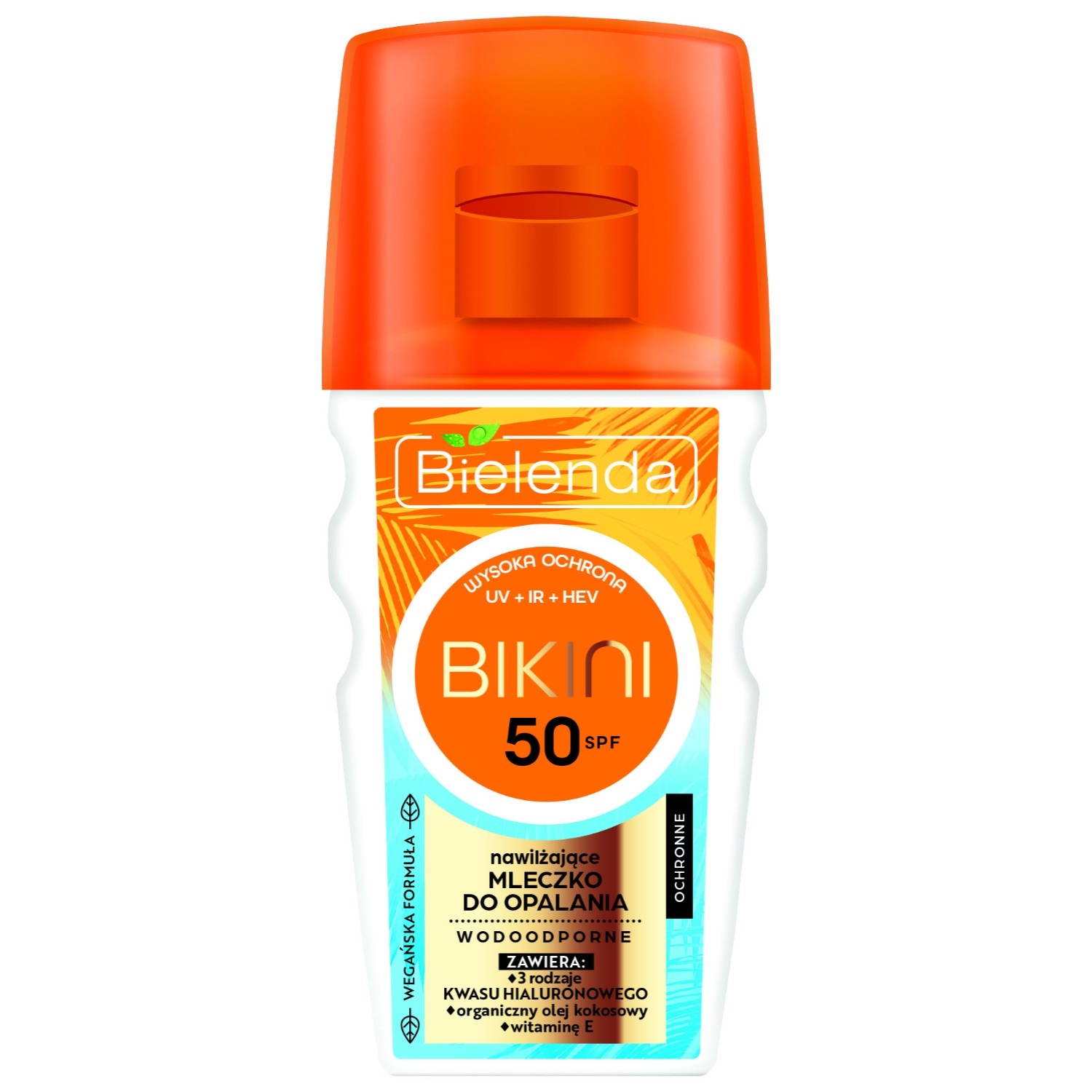Bielenda Bikini  nawilżające mleczko do opalania SPF50, 125 ml