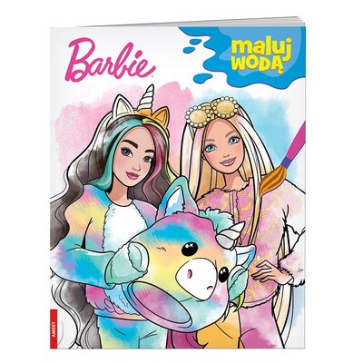 Kolorowanka Barbie Maluj wodą MW-1105