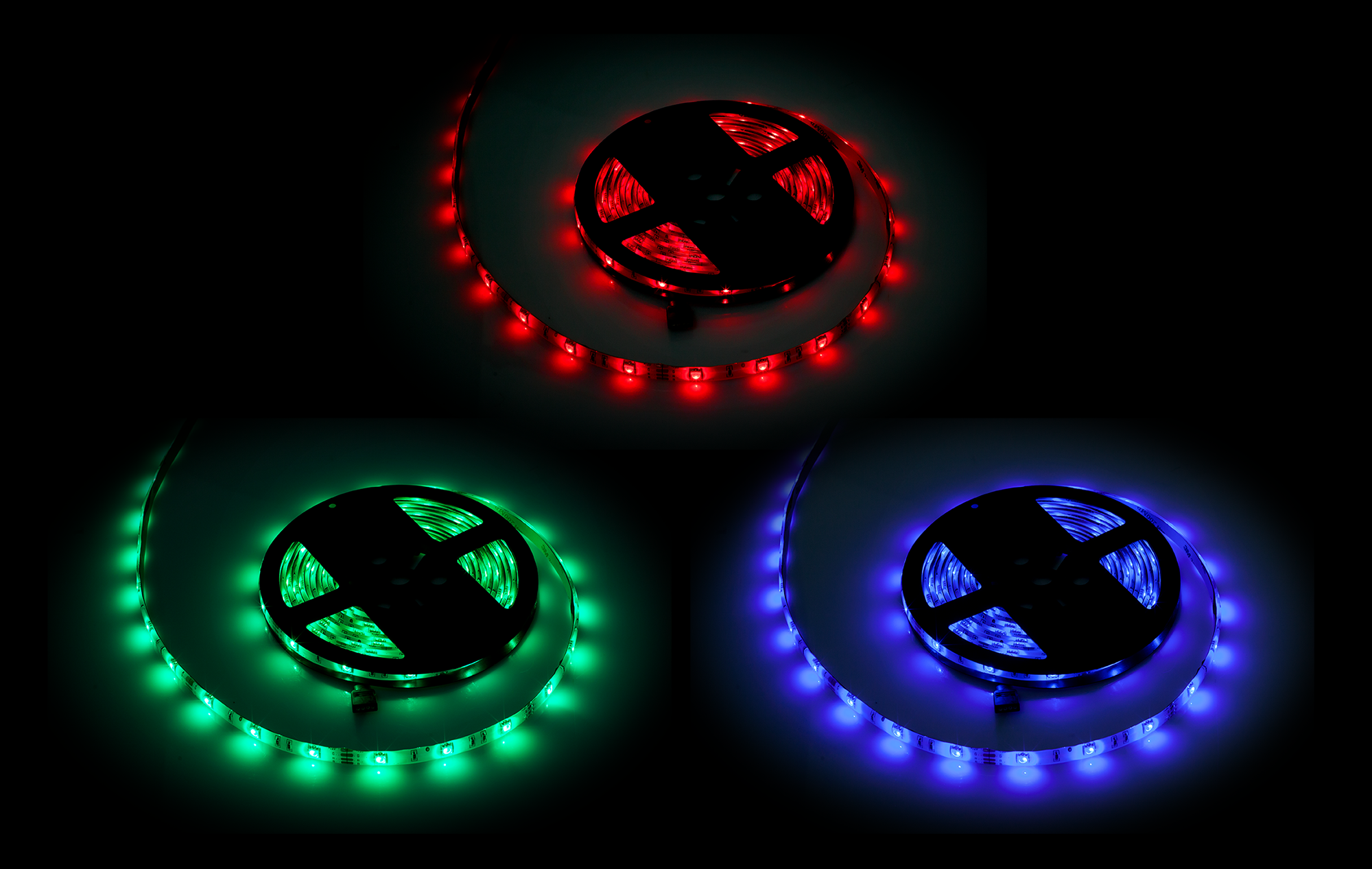 Wodoodporny sznur diodowy 5m Rebel (RGB)