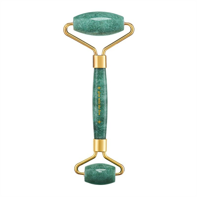 Moonholi Glow roller do masażu twarzy - jadeit, 1 szt