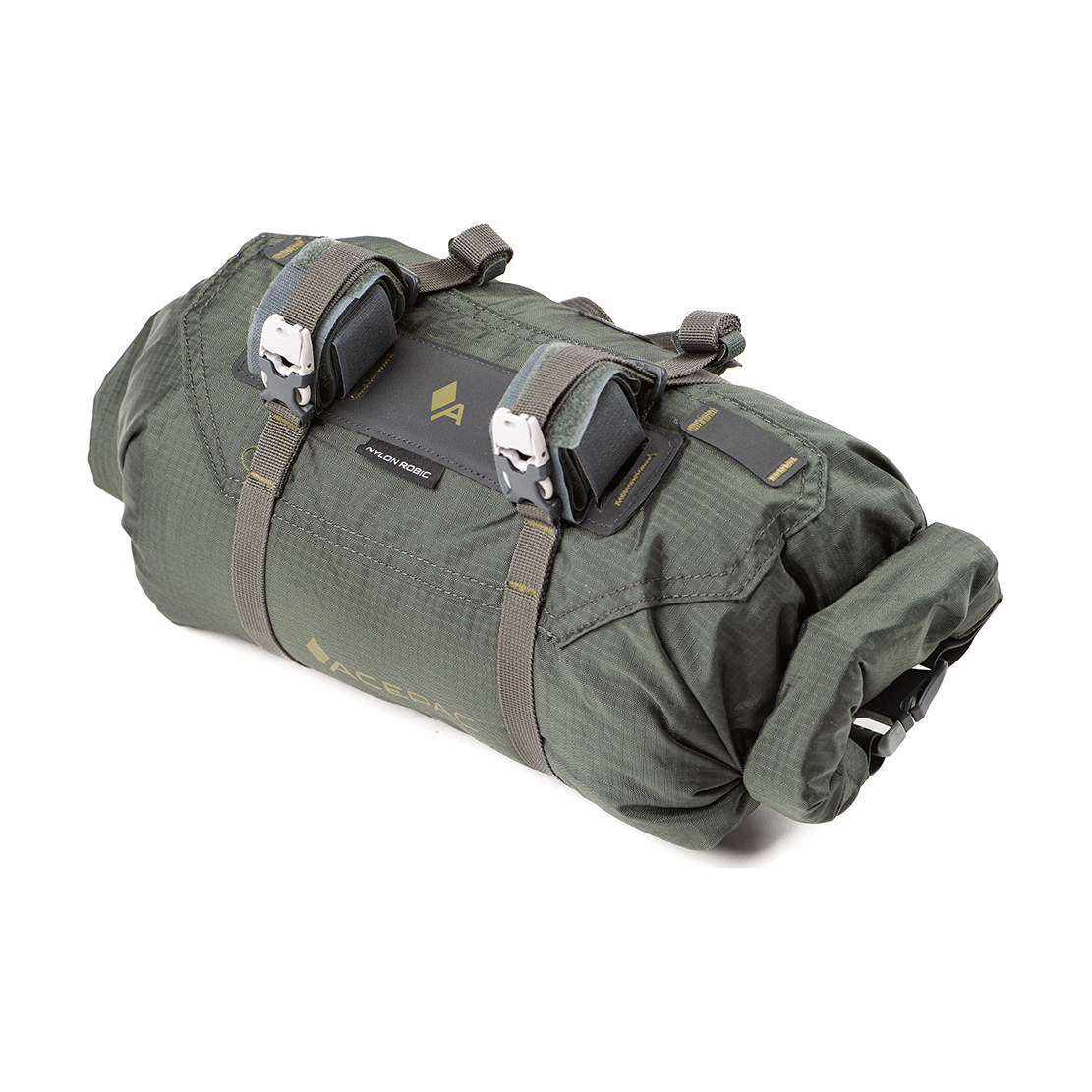 Torba rowerowa na kierownicę Acepac Mini Bar Roll MKIII 7 L grey - ONE SIZE