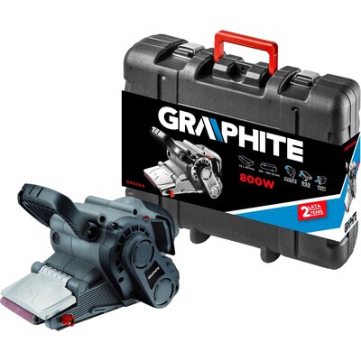 Szlifierka taśmowa GRAPHITE 59G394 800 Watt walizka