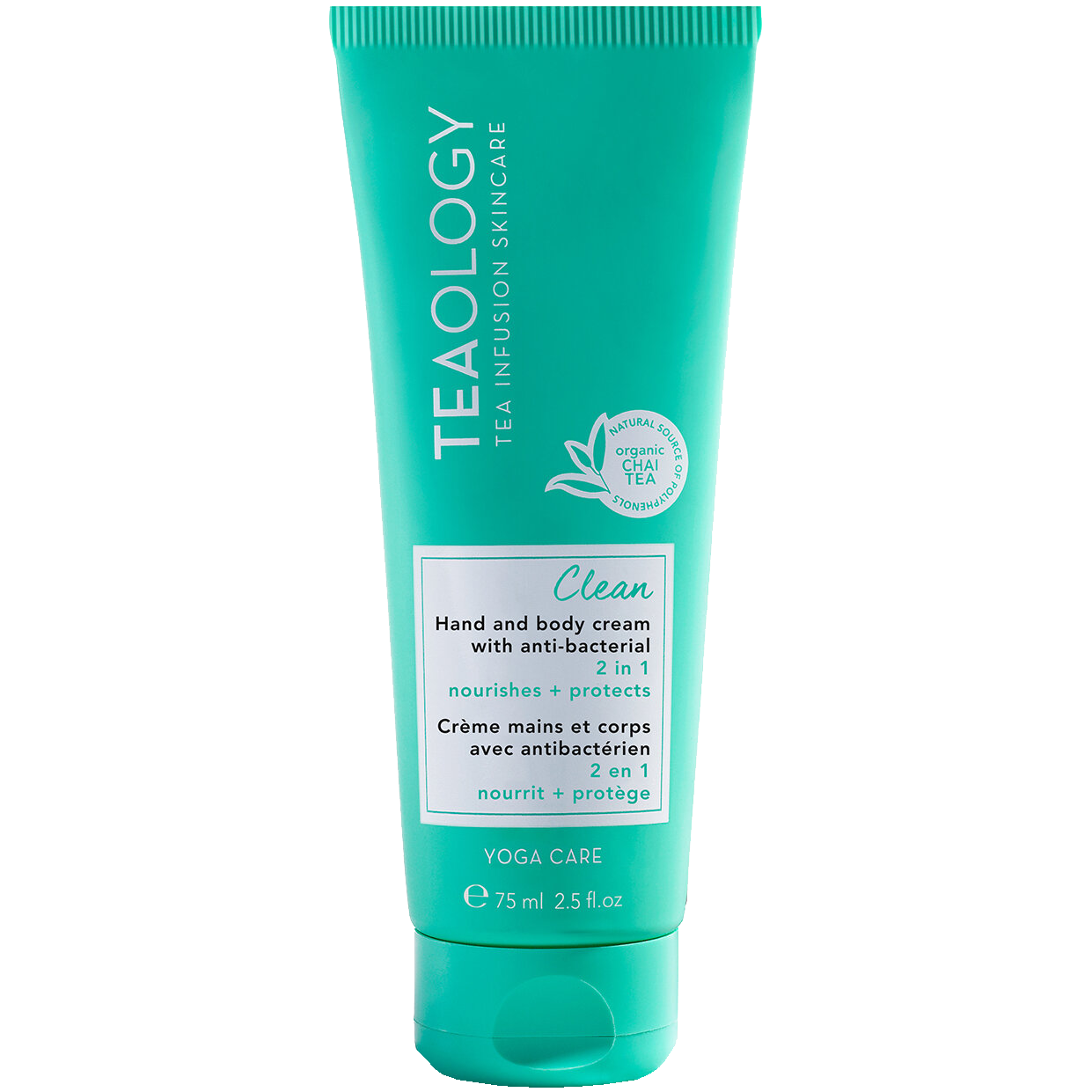 Teaology Yoga antybakteryjny krem do rąk i ciała, 75 ml