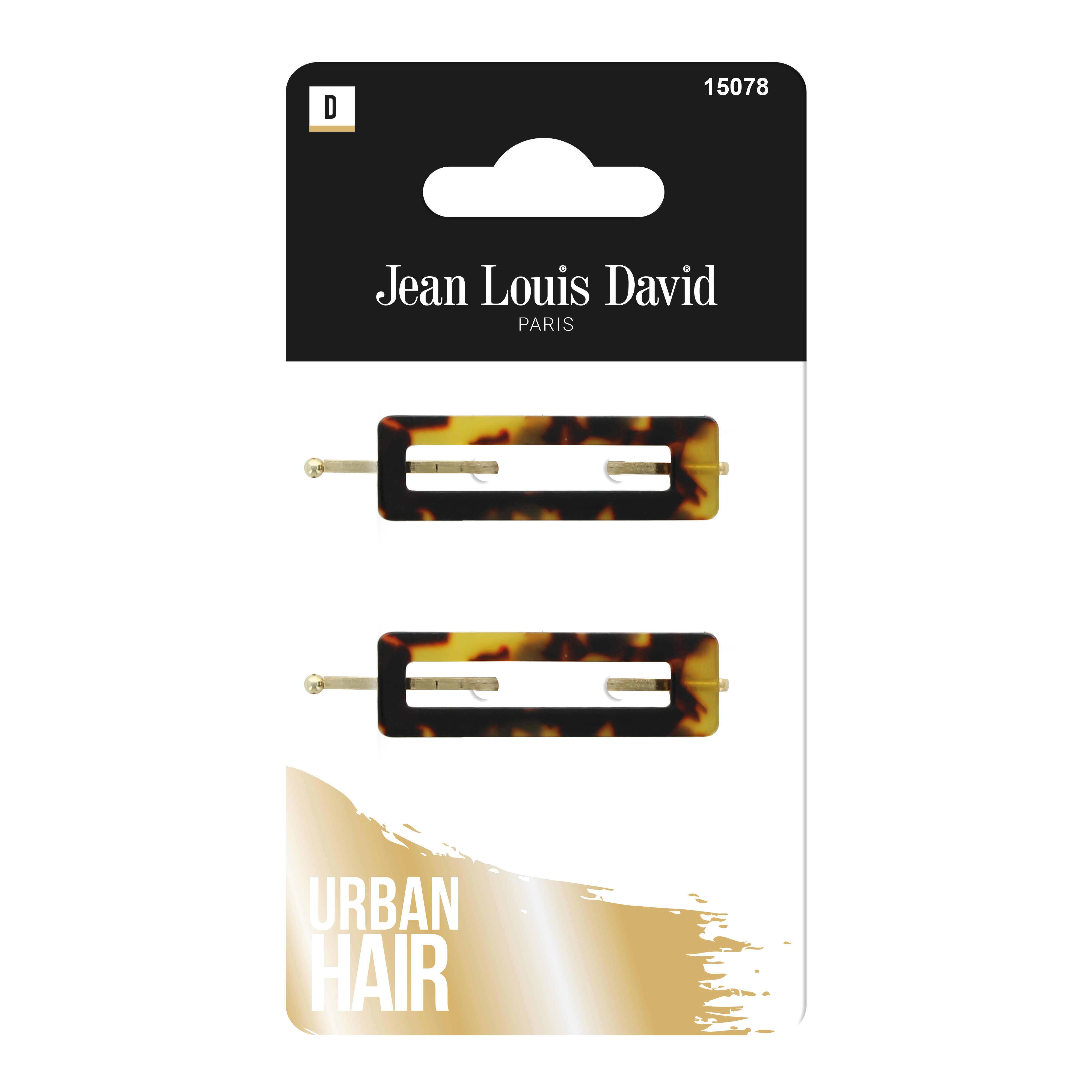 Jean Louis David spinki do włosów, 2 szt./1 opak.