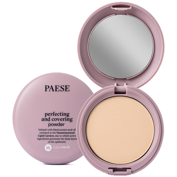 Paese Perfecting and Covering Powder puder upiększająco-kryjący 04 Warm Beige, 9 g