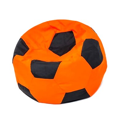 Pufa worek GO GIFT Piłka 2 L Pomarańczowo-czarny 80 cm