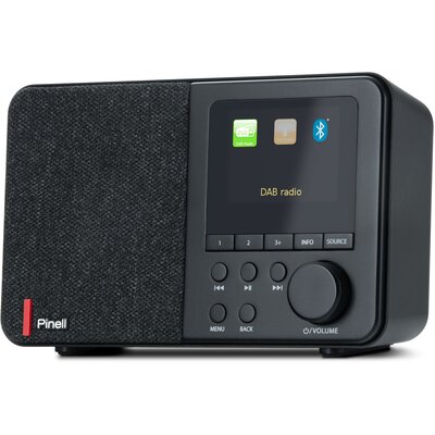 Radio PINELL Supersound 001 Przenośne Czarny