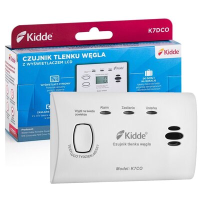 Czujnik tlenku węgla (czadu) KIDDE K7CO