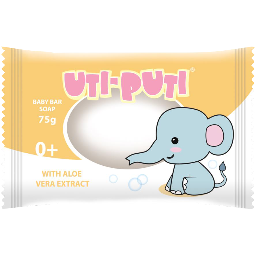 Uti-Puti mydło w kostce dla dzieci z aloesem, 75 g