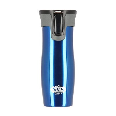 Kubek termiczny NILS CAMP NCC03 Niebieski 420 ml