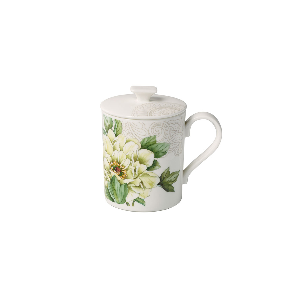 Villeroy&Boch - Kubek z pokrywką 320ml Quinsai Garden Gifts