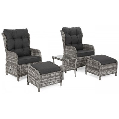 Zestaw mebli ogrodowych HOME&GARDEN Sofia 376548 Szary