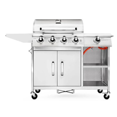 Grill gazowy KOLER Relish v3 Srebrny 16 kW 66 x 40 cm