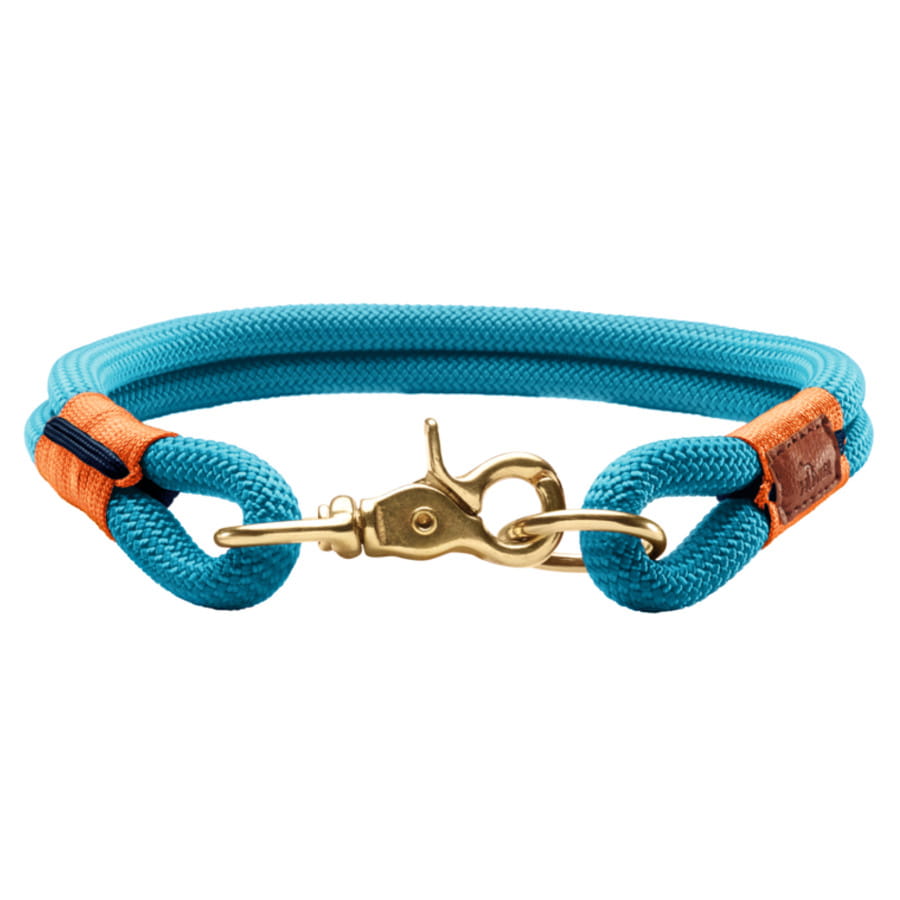 Hunter Obroża Oss dla psa turkus