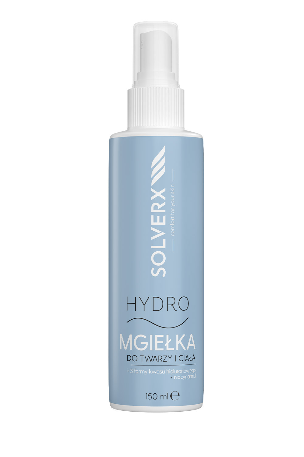 Solverx Hydro mgiełka do twarzy, 150 ml