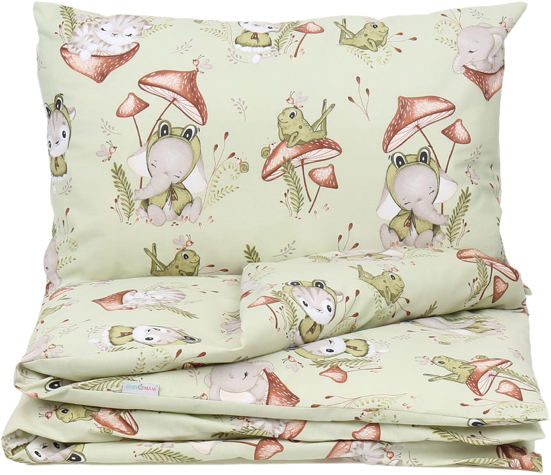 Babymam pościel dziecięca niemowlęca 120x90 do łóżeczka 120x60 2el