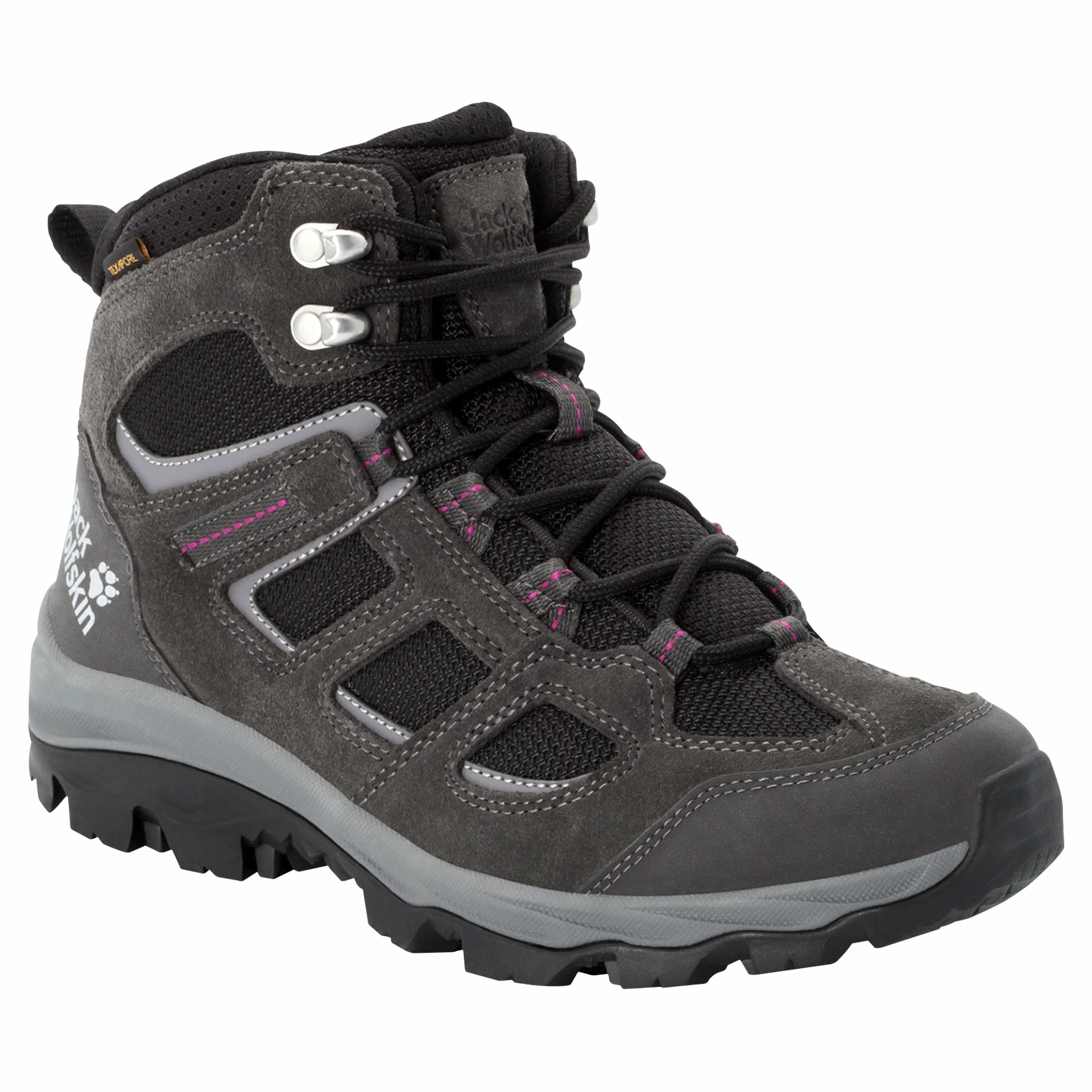 Buty turystyczne Jack Wolfskin VOJO 3 TEXAPORE MID W dark steel / purple - 4