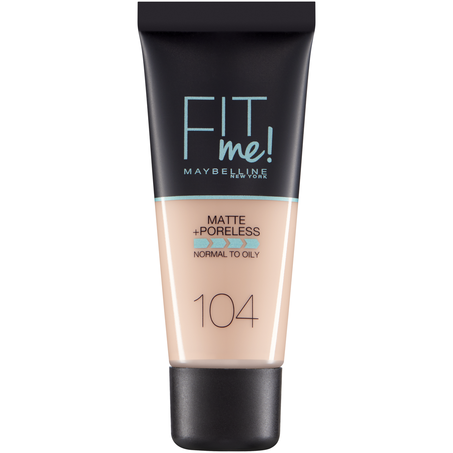 Maybelline New York Fit Me! podkład matujący do twarzy soft ivory 104, 30 ml