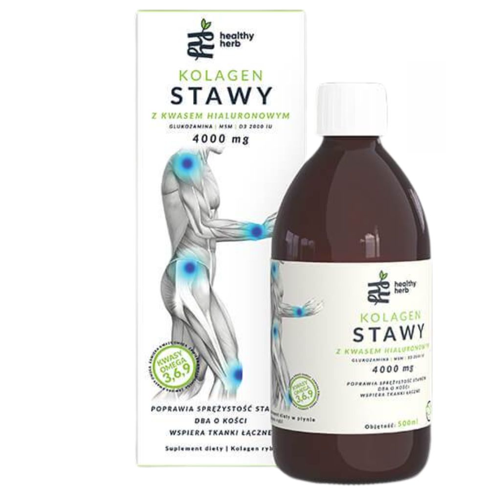 Healthy Herb suplement diety kolagen do picia na stawy, 500 ml