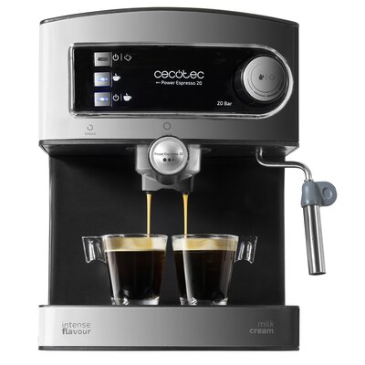 Ekspres CECOTEC Power Espresso 20 Srebrno-czarny