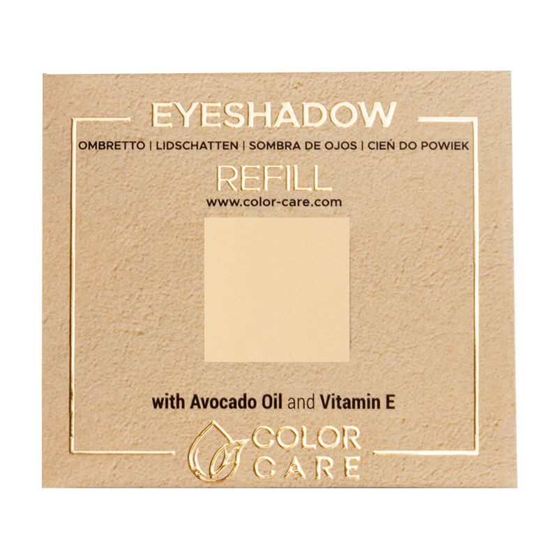 Color Care Matte - Nude Beige matowy cień do powiek wegański - 030 Frappe, 2 g