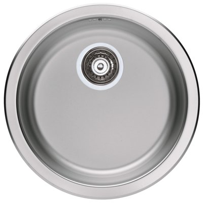 Zlewozmywak jednokomorowy ALVEUS Form 10 1084837K Satyna 45x45