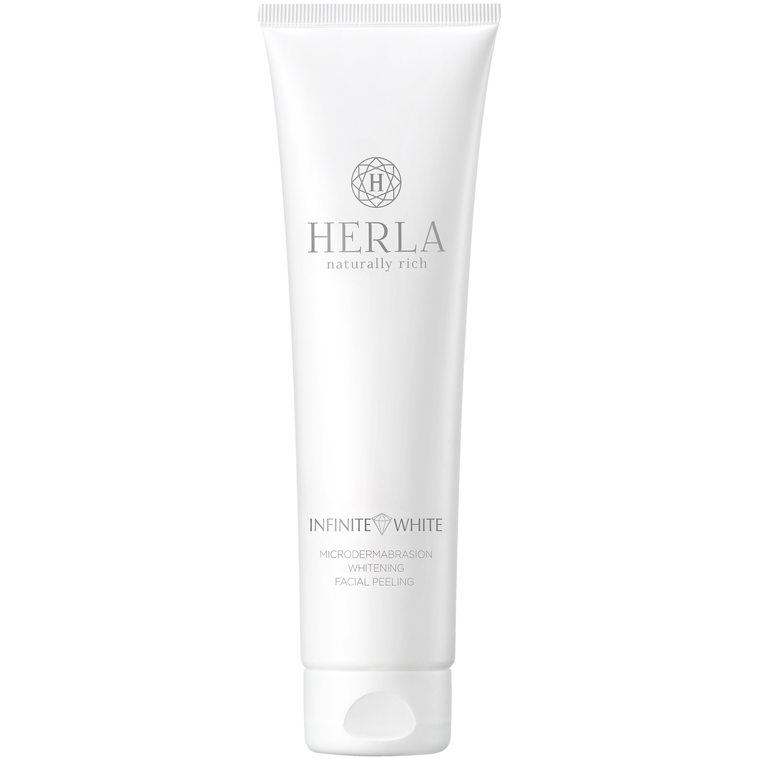 Herla Infinite White wybielający peeling do twarzy, 150 ml