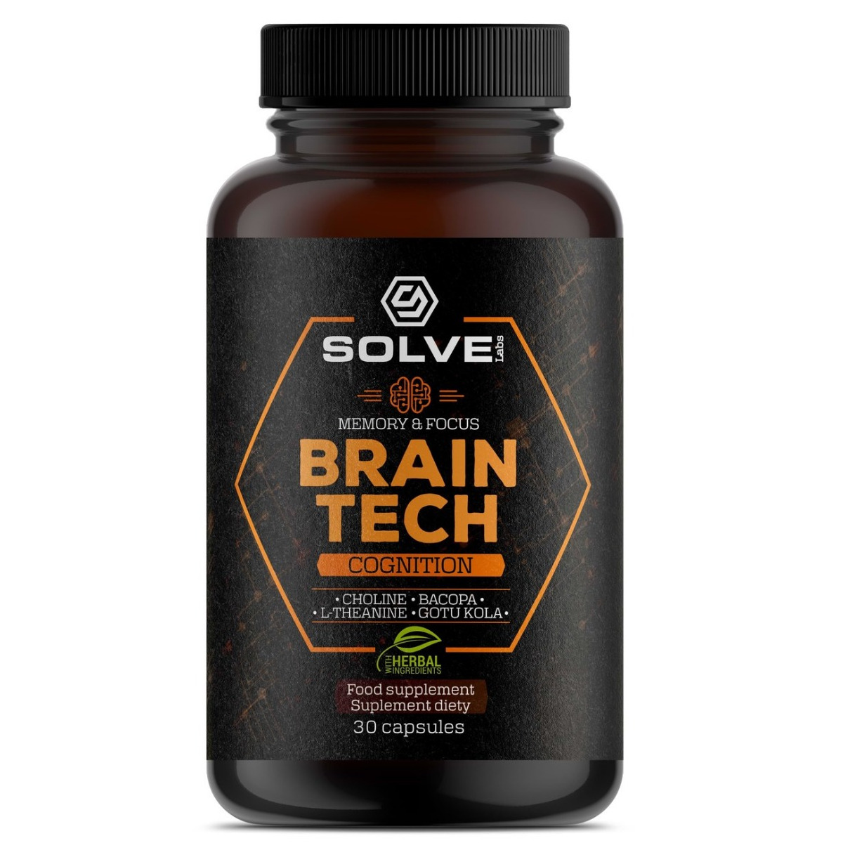 Solve Labs Brain Tech suplement diety, 30 kaps./1 opak.