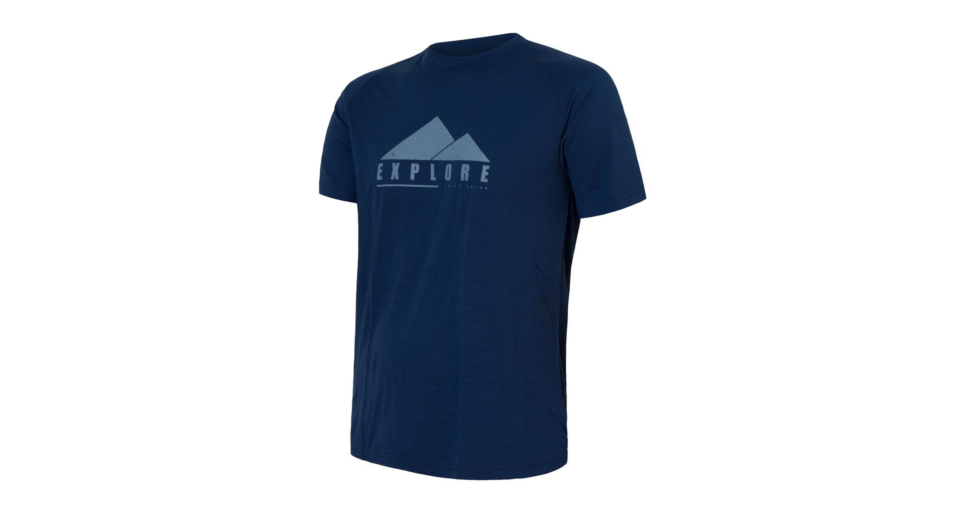 Sensor T-shirt męski Merino Air PT Tee SS dark blue Explore