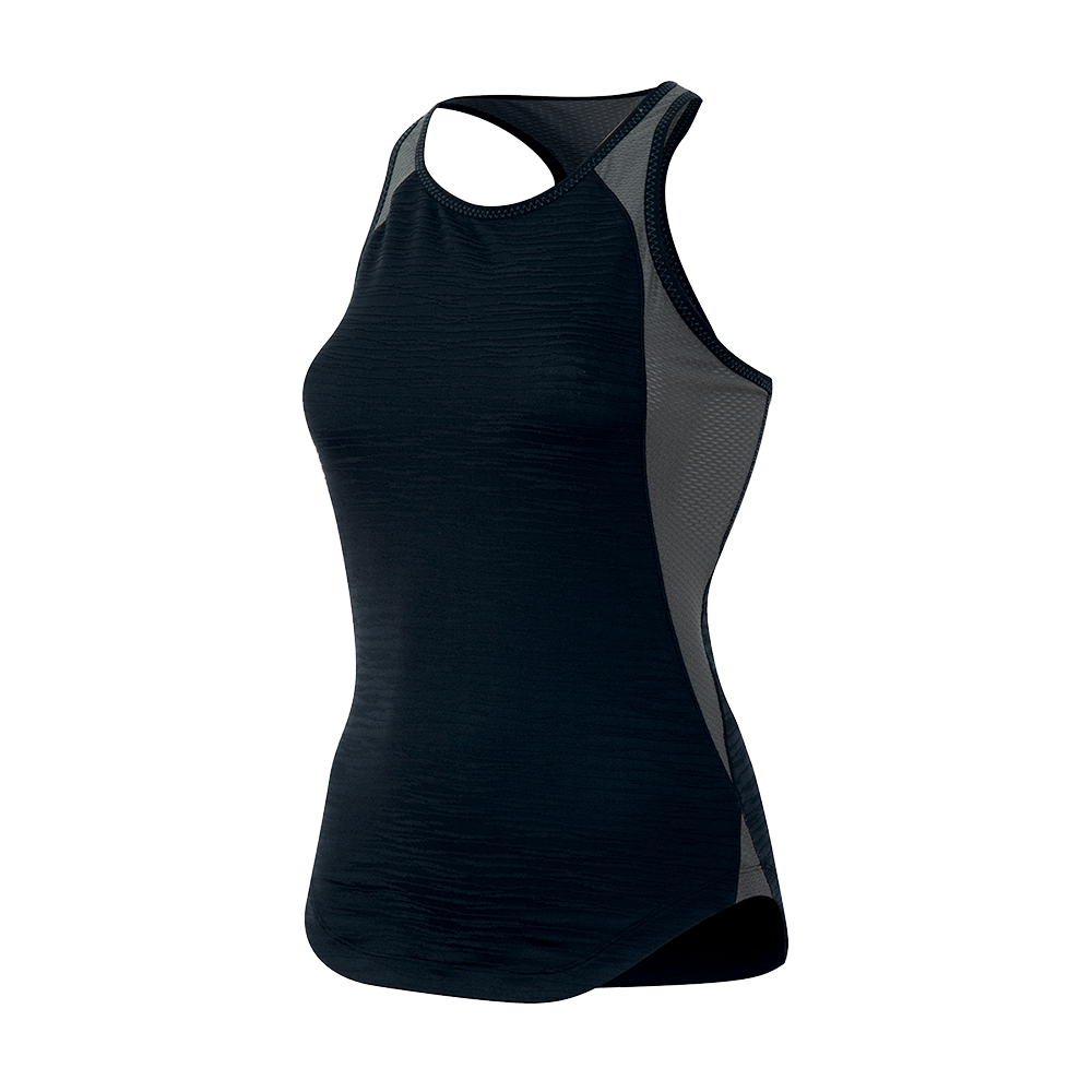 Top damski Flash Singlet Black/Shadow Grey Pearl Izumi