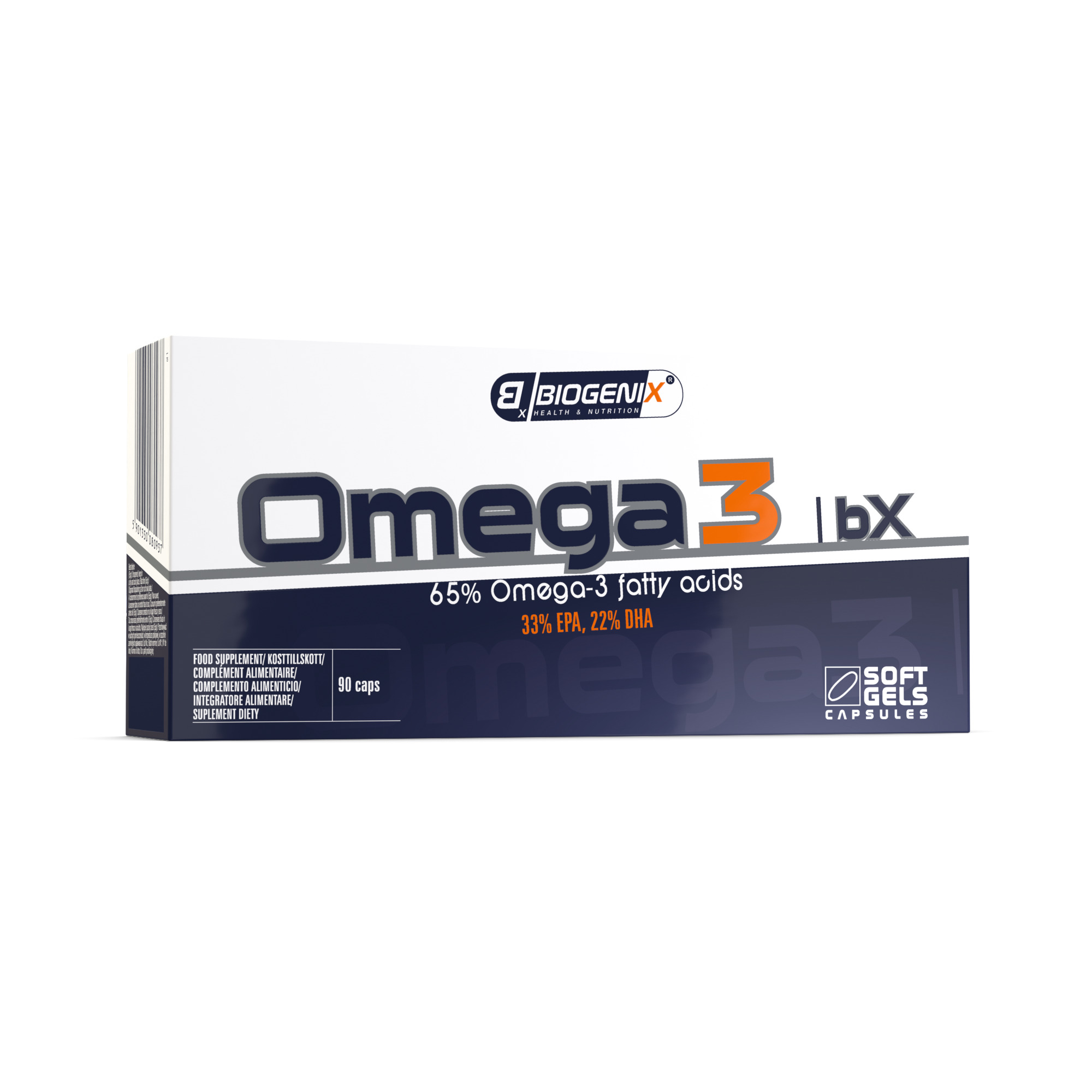 Biogenix Omega 3 BX suplement diety, 90 kaps./1 opak.