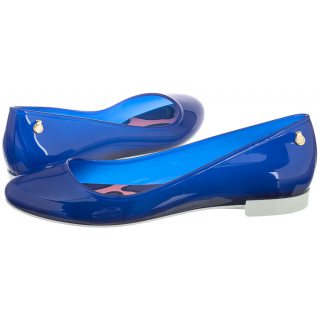 Baleriny Lemon Jelly Granatowe Matilda 02 Candy Blue/White