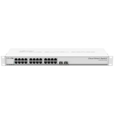 Switch MIKROTIK 326-24G-2S+RM Gigabit Ethernet, 26 portów, Funkcja PoE, Zarządzalny