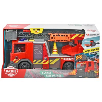 Samochód DICKIE TOYS SOS Scania Straż pożarna 203716017