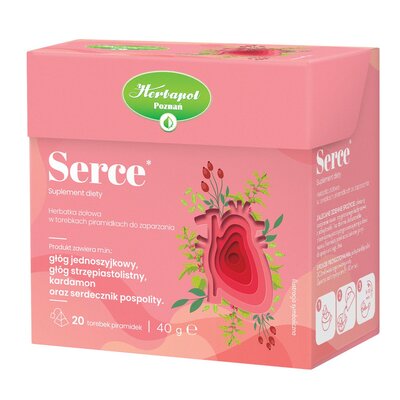 Herbata HERBAPOL Serce (20 sztuk)