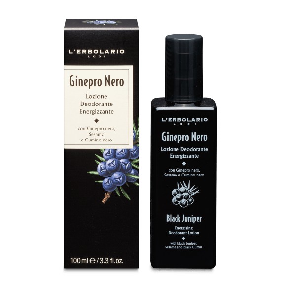 L'Erbolario Ginepro Nero energetyzujący dezodorant z atomizerem, 100 ml