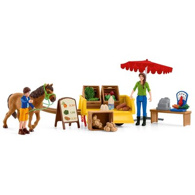 Zestaw figurek Mobilny rynek SCHLEICH 42528