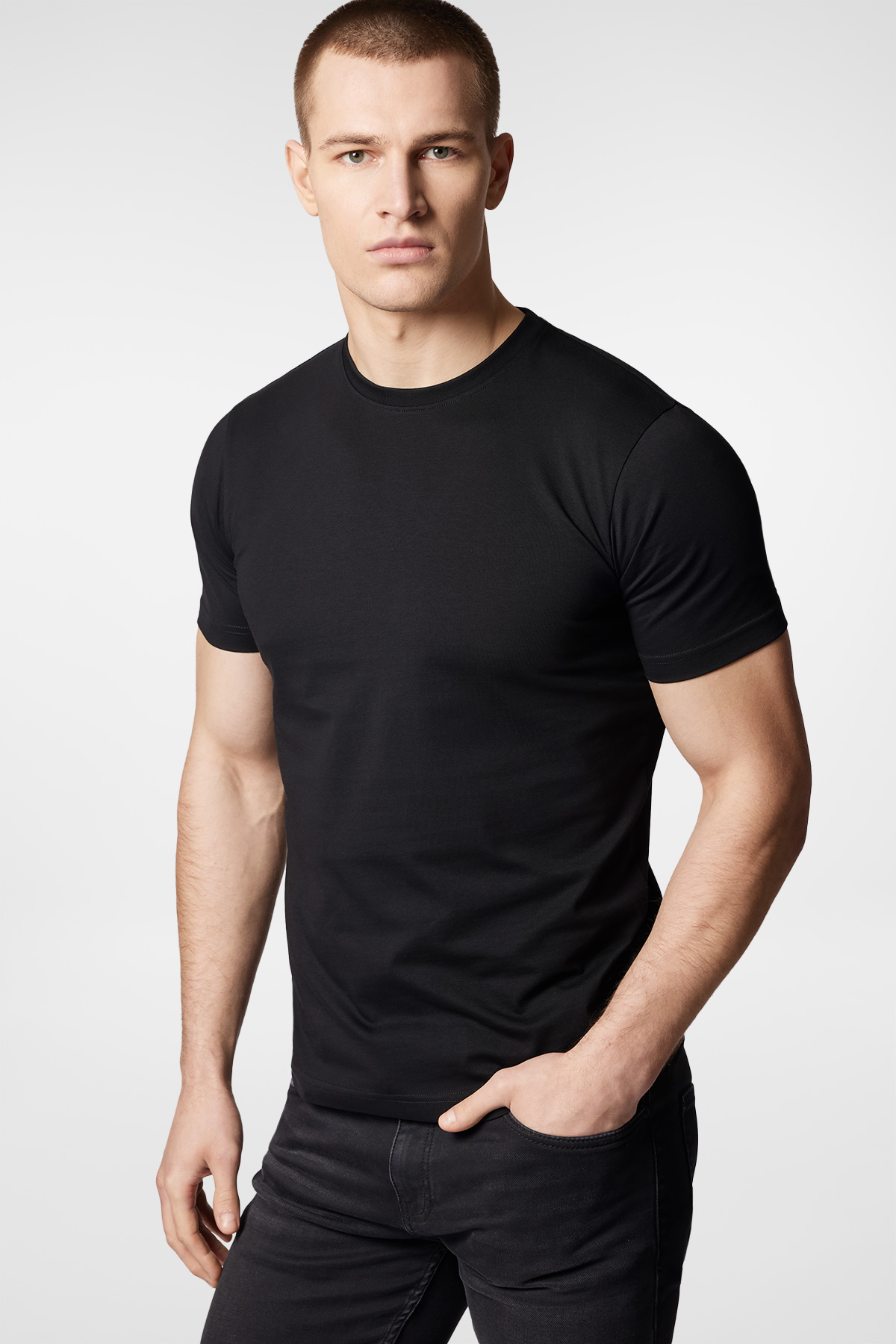 Próchnik - T-shirt Czarny Bawełniany PM6