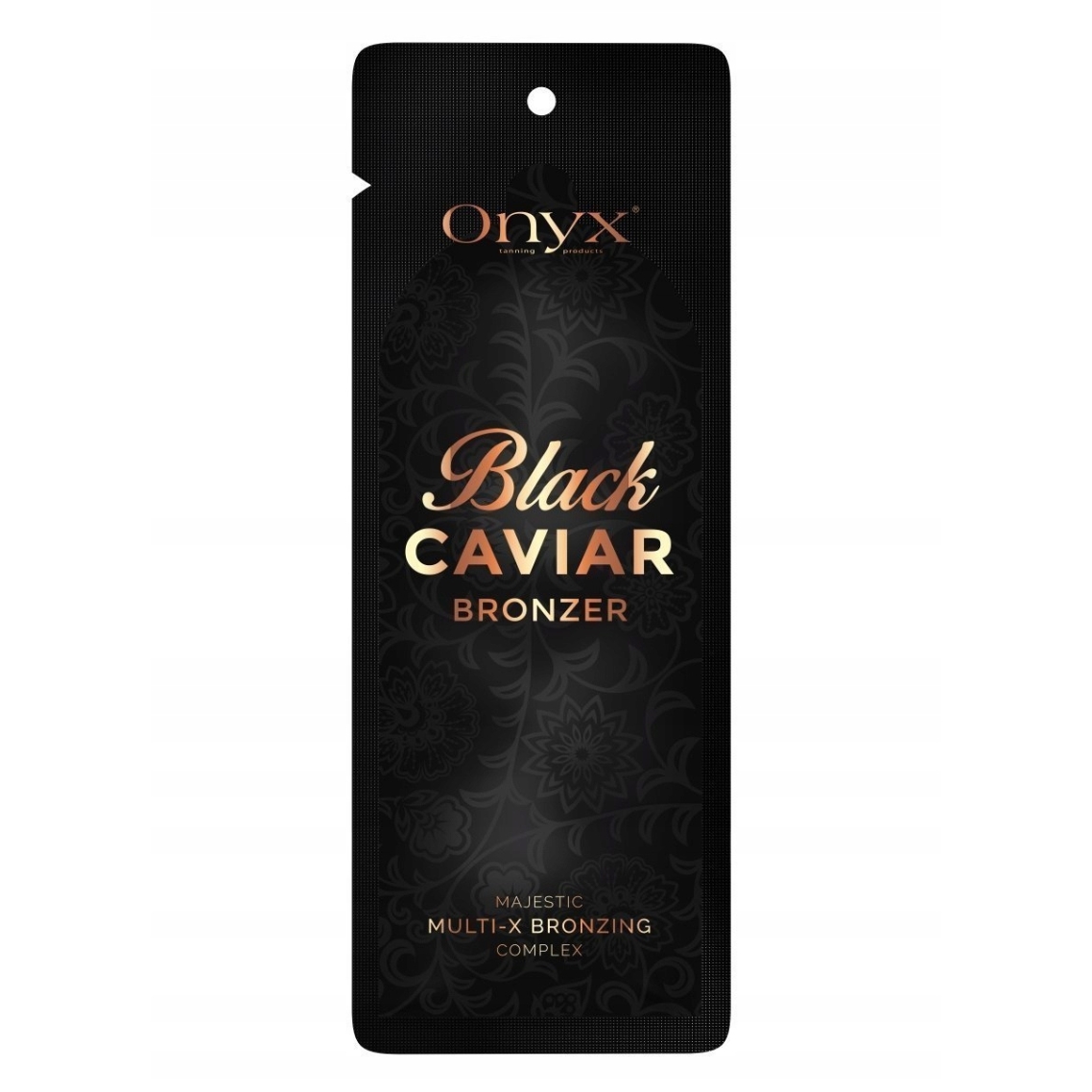 Onyx Black Caviar intensywny bronzer do opalania z odżywczą formułą i efektem wygładzenia, 15 ml