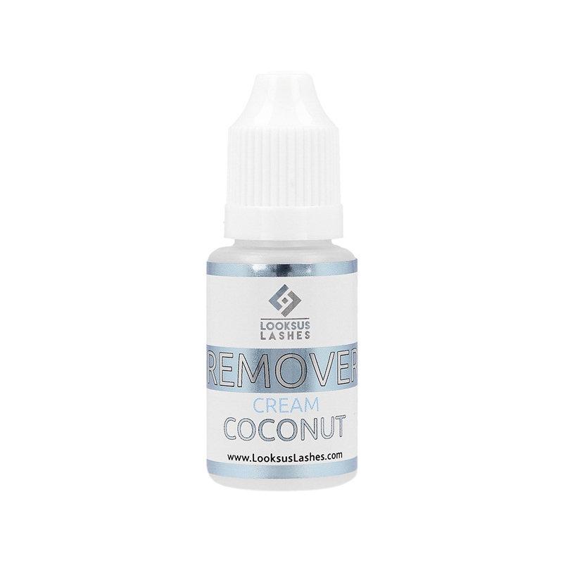 Looksus Lashes Lash Cream Remover remover w kremie kokos, 10 ml
