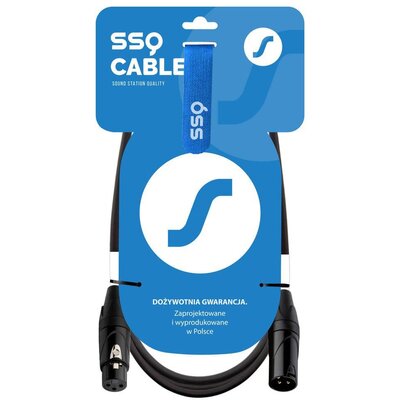 Kabel SSQ XX3 Event XLR żeński - XLR męski 3m