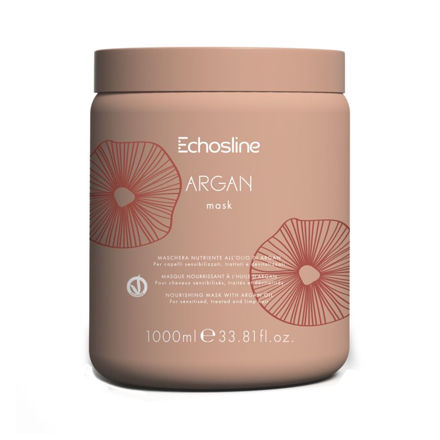 Echosline Argan maska do włosów z olejkiem arganowym, 1000 ml