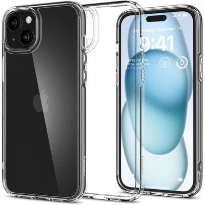 Etui SPIGEN Ultra Hybrid do Apple iPhone 15 Przezroczysty
