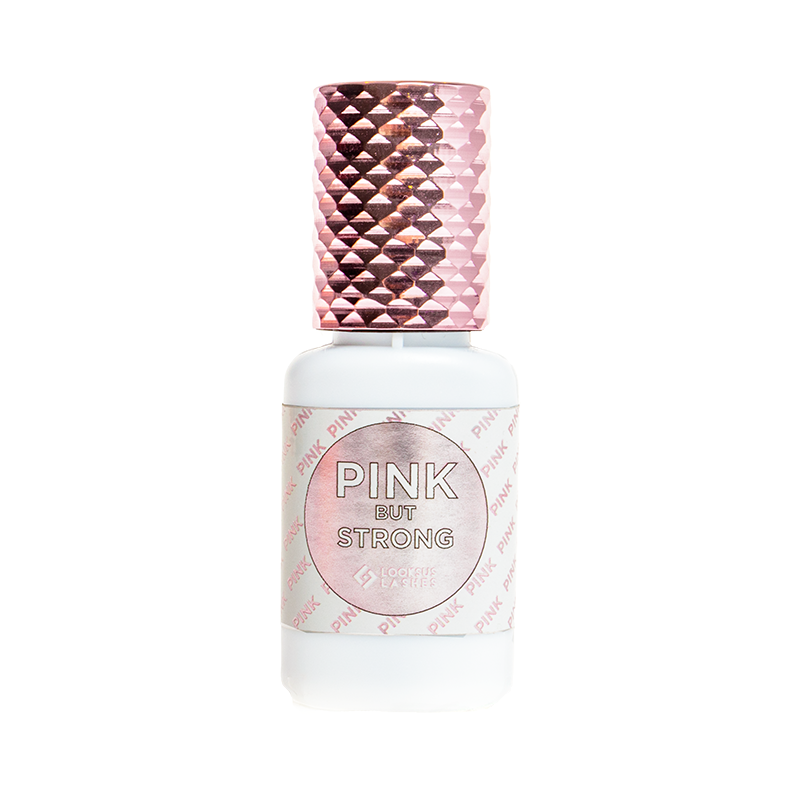 Looksus Lashes klej do przedłużania rzęs pink but strong, 5 ml