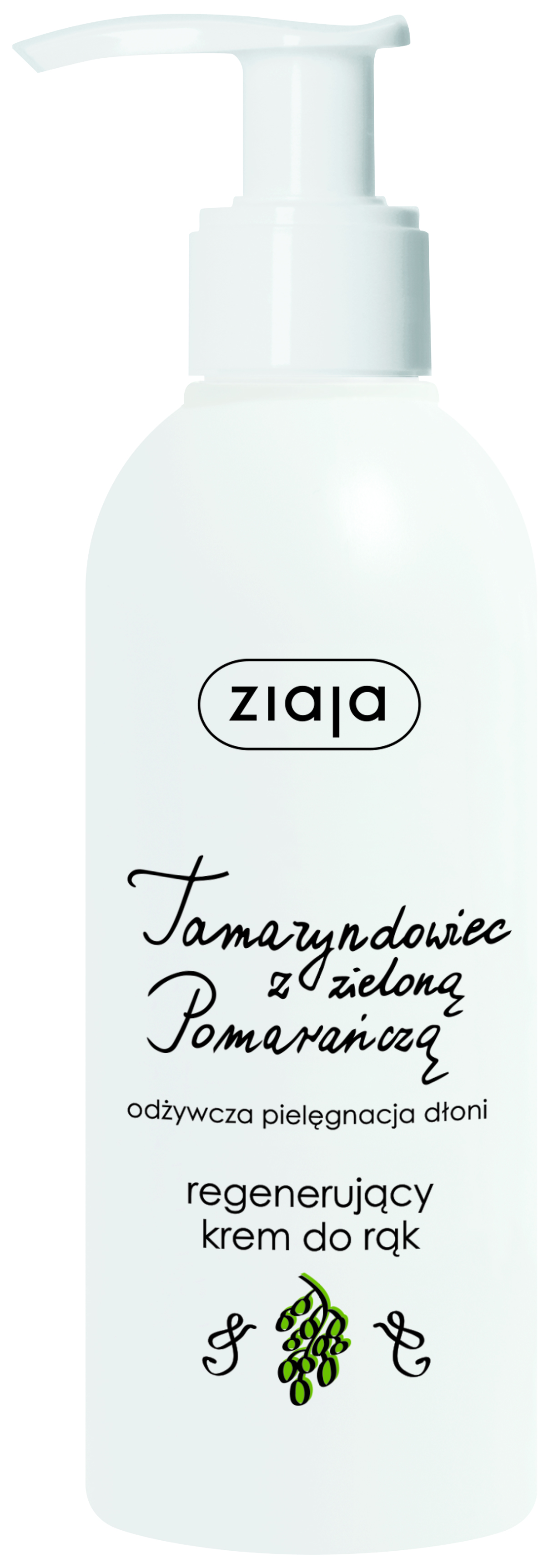 Ziaja, krem regenerujący do rąk tamaryndowiec z zieloną pomarańczą, 200 ml